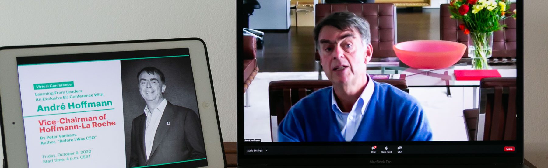 André Hoffmann from Hoffmann-La Roche